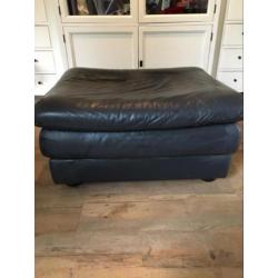 Natuzzi, antraciet, poef/hocker