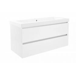 Vision losse onderkast+2 laden 100x47 wit
