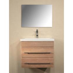 Badmeubel Badkamermeubel Reno 60 cm Eiken slechts 36 cm diep