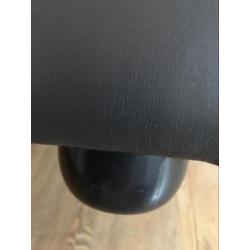 Natuzzi, antraciet, poef/hocker