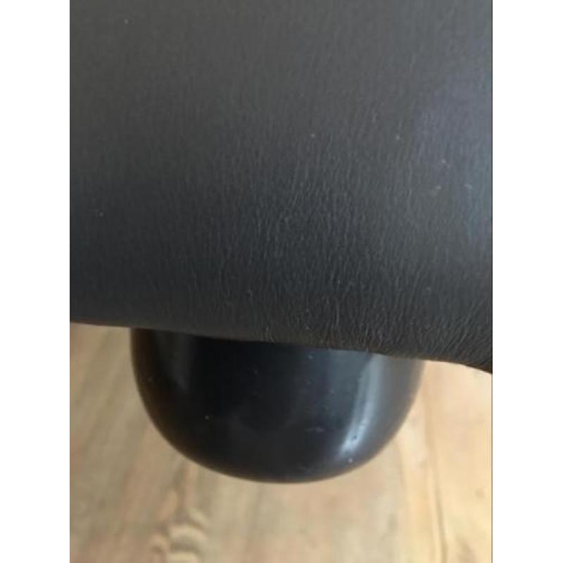 Natuzzi, antraciet, poef/hocker