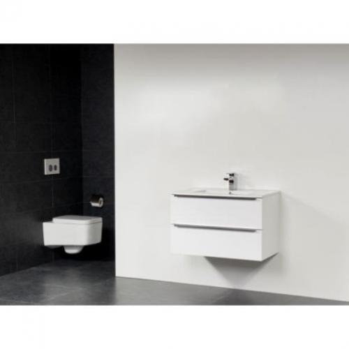 Saniclass EVO badmeubelset 80cm wit 1 kraangat