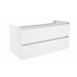 Vision losse onderkast+2 laden 100x47 wit