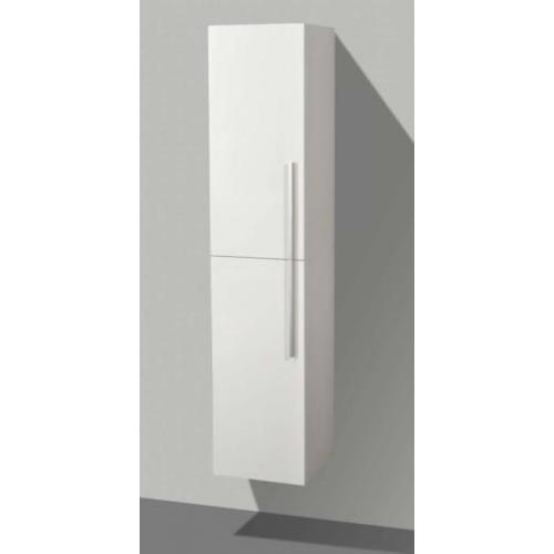 Hoge kolomkast 35x35x160 cm Zwart Wengé