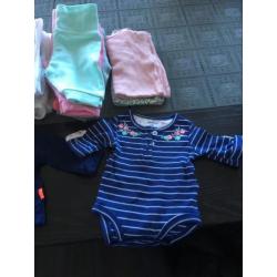 Kleding en slaapzakken maat 50 meisje