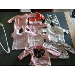 Meisjes babykleding maat 50 & 56