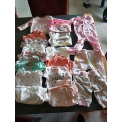 Meisjes babykleding maat 50 & 56