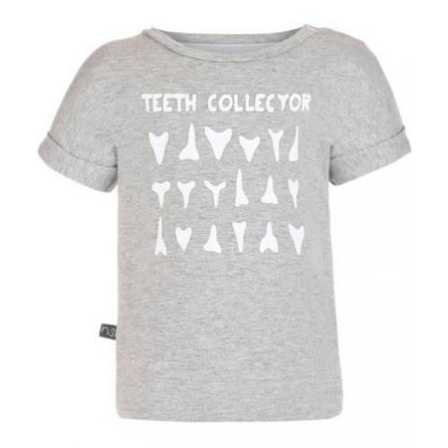 Noeser Tom jersey sweater teeth grey