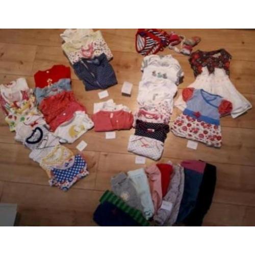 Babykleding, baby kleertjes meisje maat 50/56