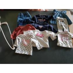 Meisjes babykleding maat 50 & 56