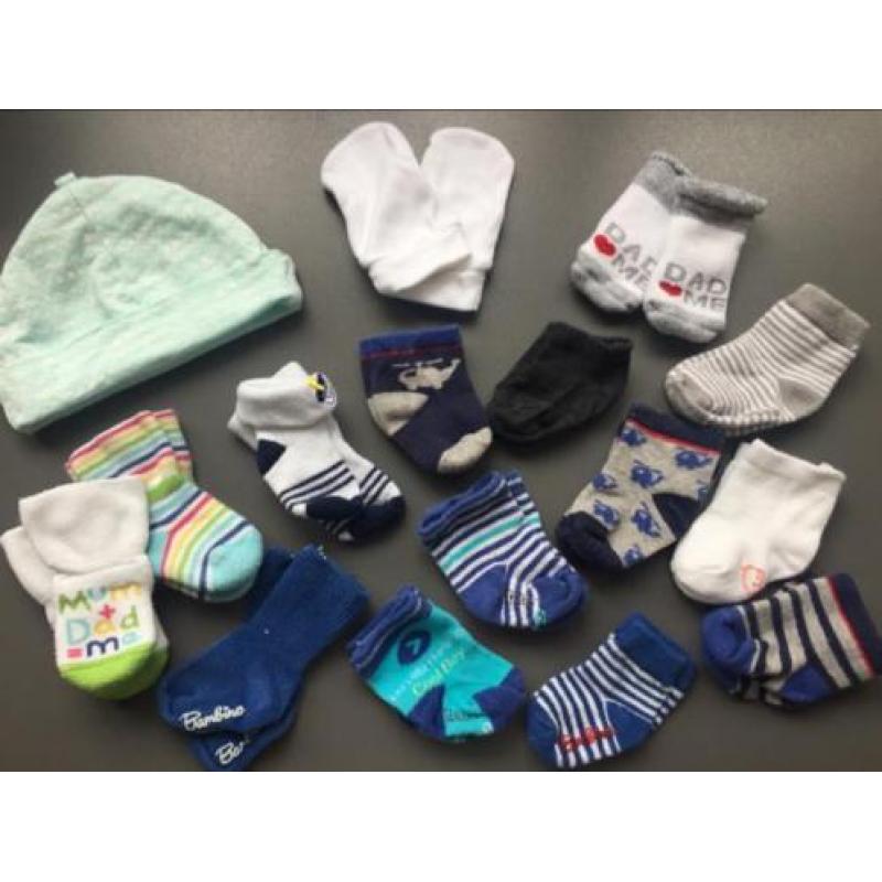Newborn pakket (45delen) jongens maat 50/56