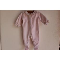 Roze velours pakje van Jacadi maat 50 (8785)