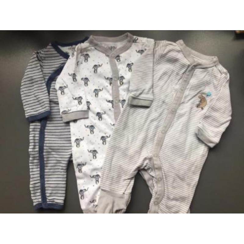 Newborn pakket (45delen) jongens maat 50/56