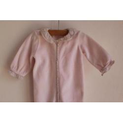 Roze velours pakje van Jacadi maat 50 (8785)