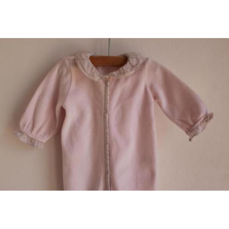 Roze velours pakje van Jacadi maat 50 (8785)