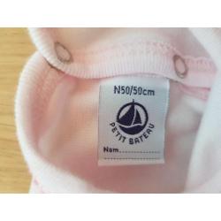 Petit Bateau velours pakje maat 50