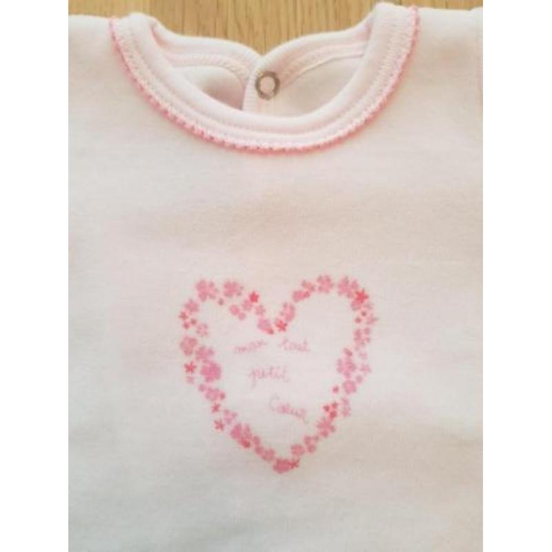 Petit Bateau velours pakje maat 50