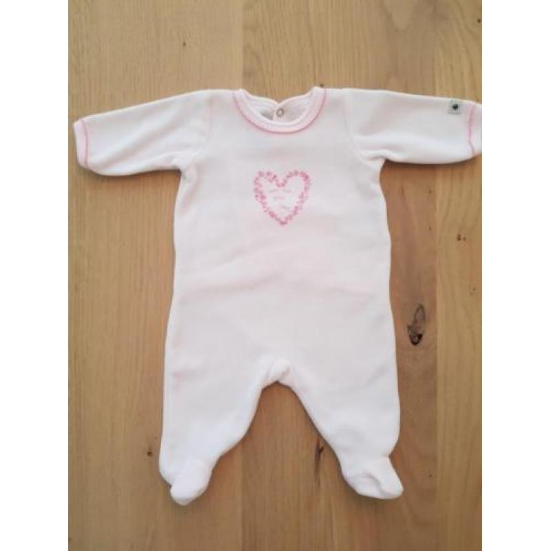 Petit Bateau velours pakje maat 50