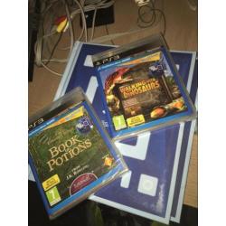 Ps3 met controllers en games en skylanders