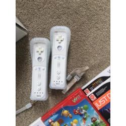 Wii spelcomputer met toebehoren en spellen