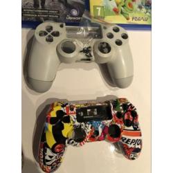 Ps4 500gb driveclub bundle glacier white/wit incl 7 games!!