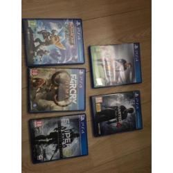 PlayStation 4 1TB met 5 spellen