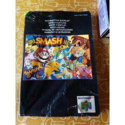 Nintendo N64 Super Smash bros compleet in doos