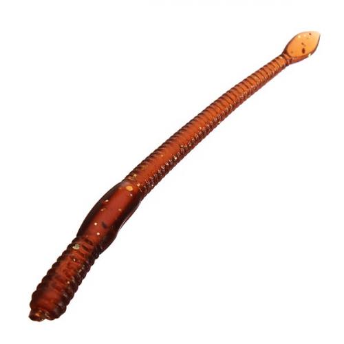 ZANLURE 7.5mm Bass Fishing Lure Worm Bait Soft Artificial Earthworm Baits Schitterend