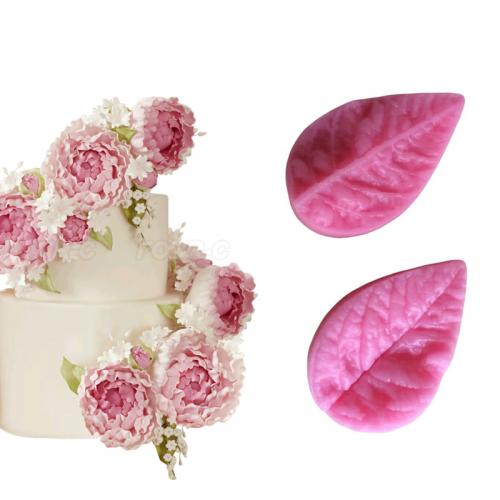 Leaf Shaped Silicone Press Mold Cake Decoration Mould Fondant Cake 3D Silicone Mould Kopen