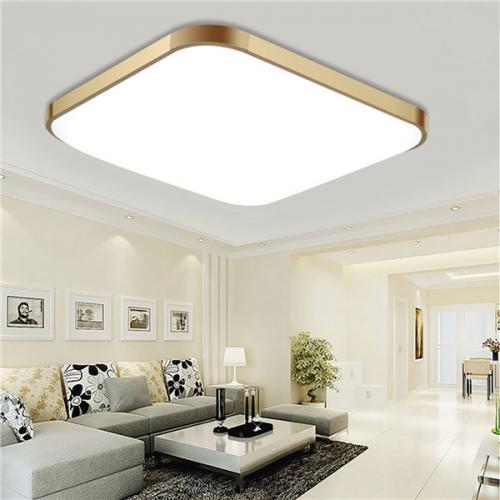 48W 39*39CM Remote Control Modern Dimming LED Ceiling Light Surface Mount for Bedroom Kitchen
