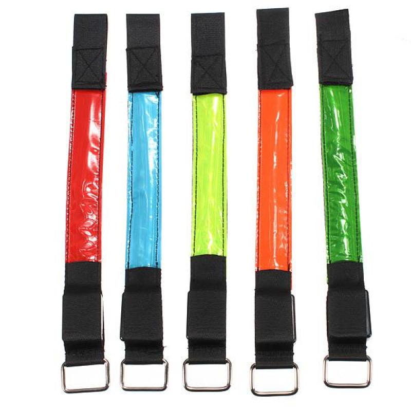 LED Safety Reflective Armband Flashing Belt Strap Wrist Arm Wrap Band