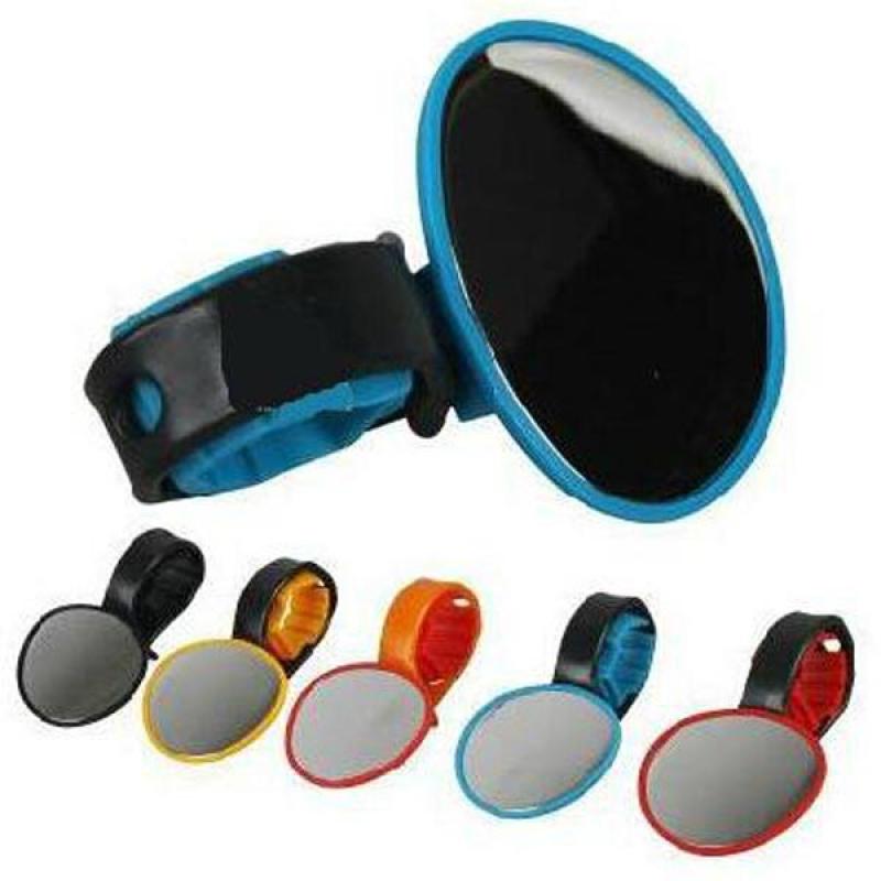 Bicycle Rear View Flexible Mirror Cycling Handlebar Glass 5 color