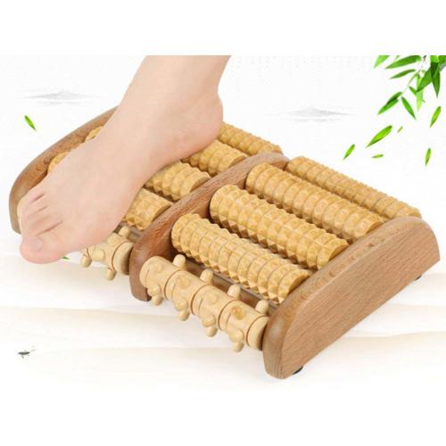, Houten Voetmassage Roller