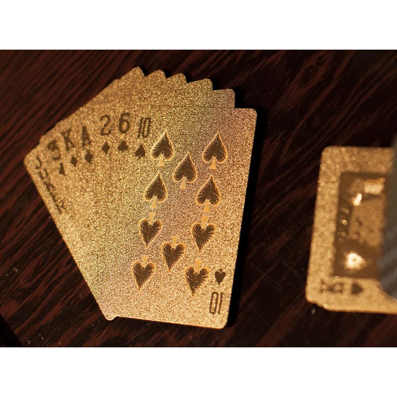 Gold Playing Cards