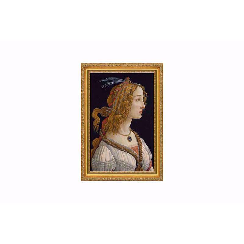 Sandro Botticelli?Portret van een jonge vrouw?