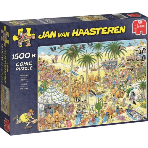 Speelgoed Jumbo Jan van Haasteren De oase puzzel