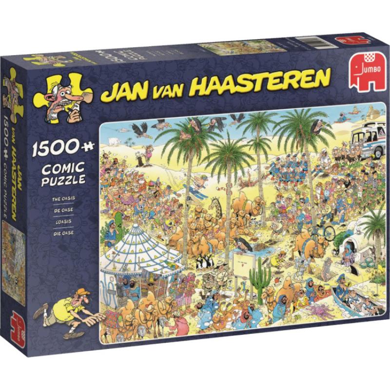Speelgoed Jumbo Jan van Haasteren De oase puzzel