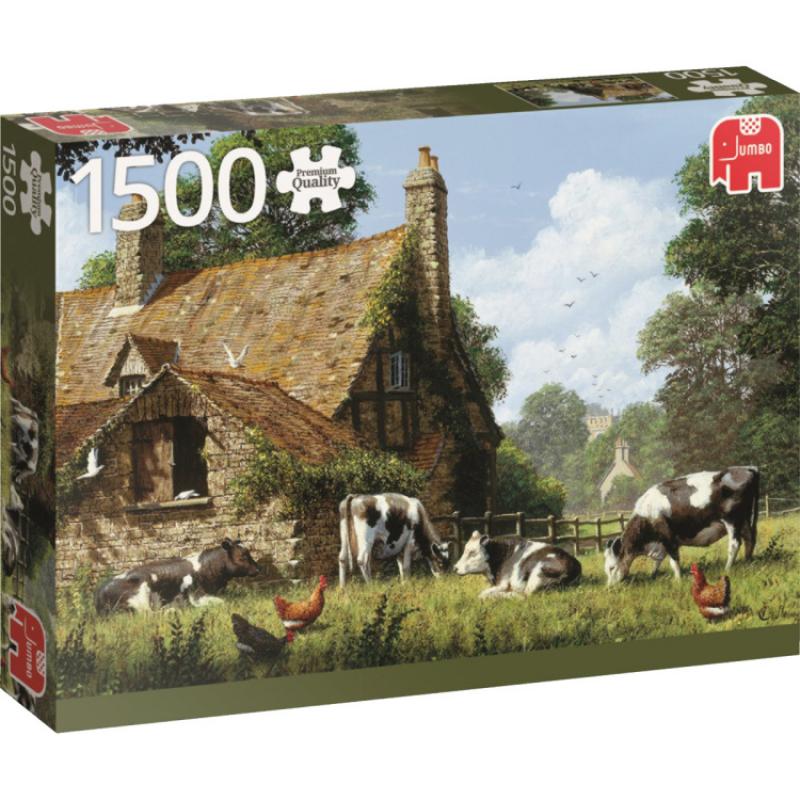Speelgoed Jumbo Koeien bij de boerderij puzzel