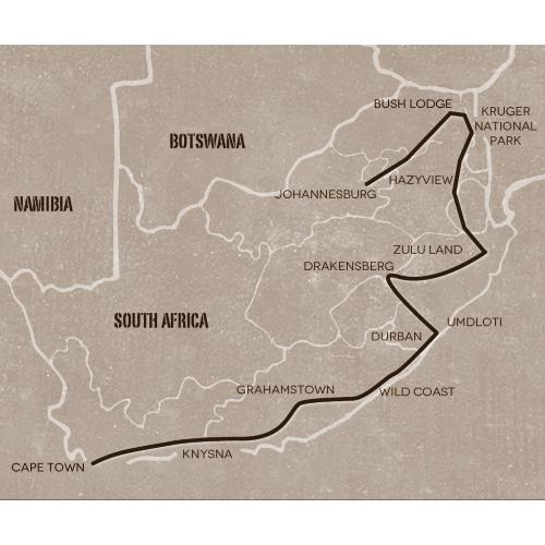 Op avontuur door Zuid Afrika (21 dagen) Hoge kwaliteit