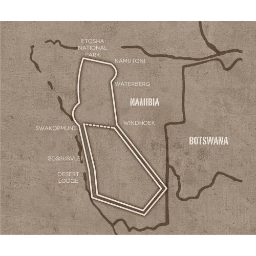 Op avontuur door Namibië (19 dagen)