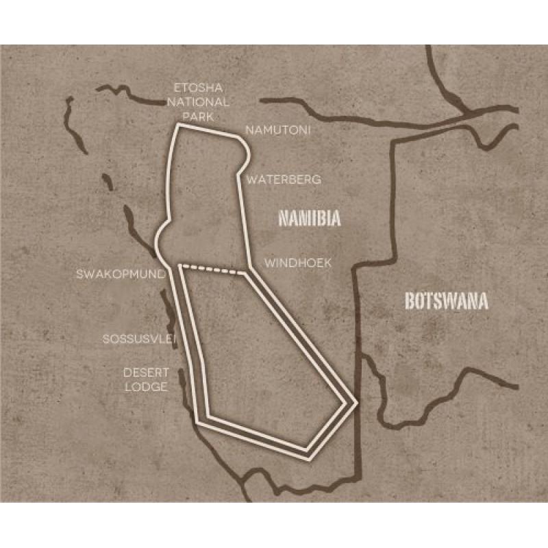 Op avontuur door Namibië (19 dagen)