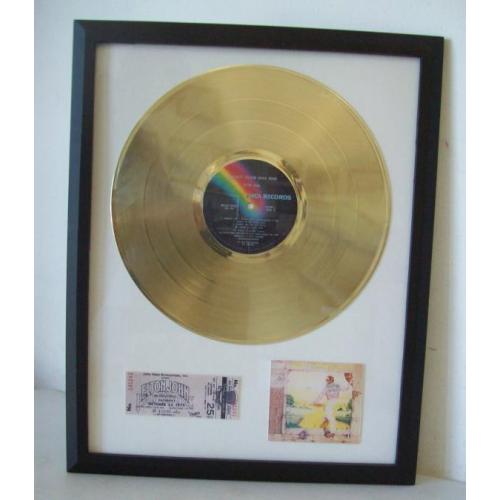 Gouden plaat Lp Elton John Yellow Brick Road