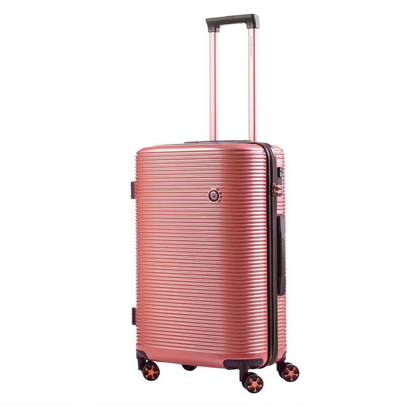 Harde Koffers CarryOn CarryOn BlingBling Spinner 66 Rose Gold