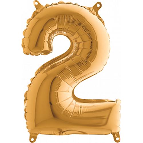 2 Gold Foil Number 26in 66cm Grabo goedkoop online kopen