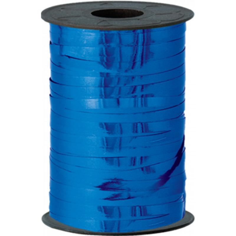 Blue Metallic Curling Ribbon 5mm x 250m