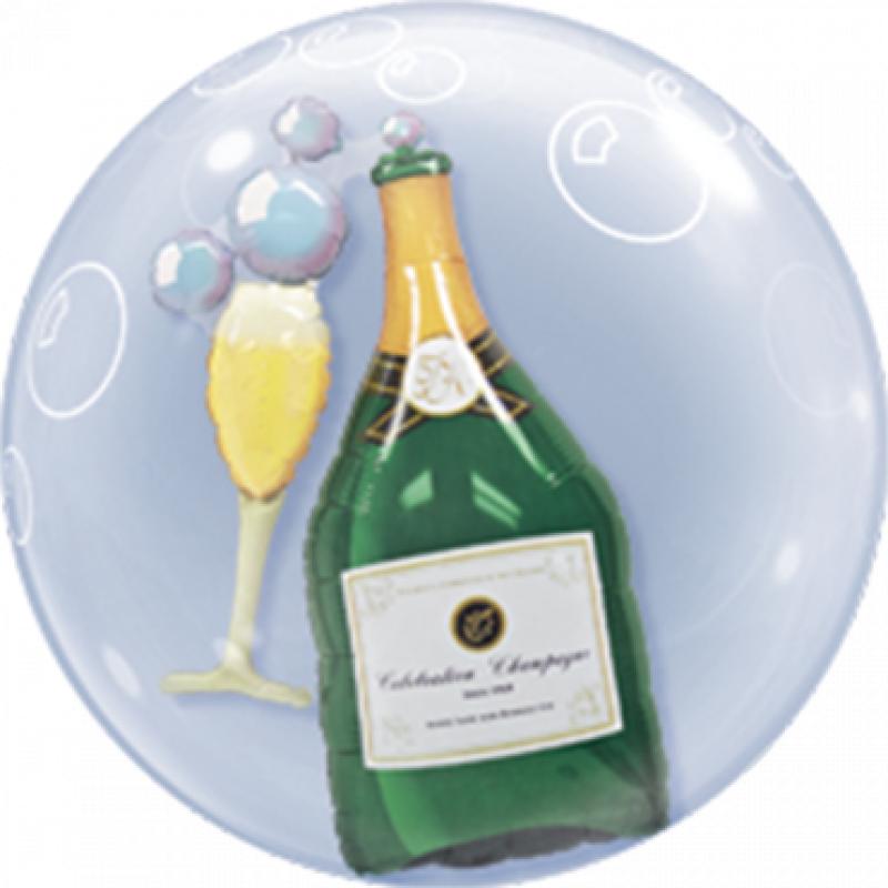 Bubbles Champagne Double Bubble 24in 60cm