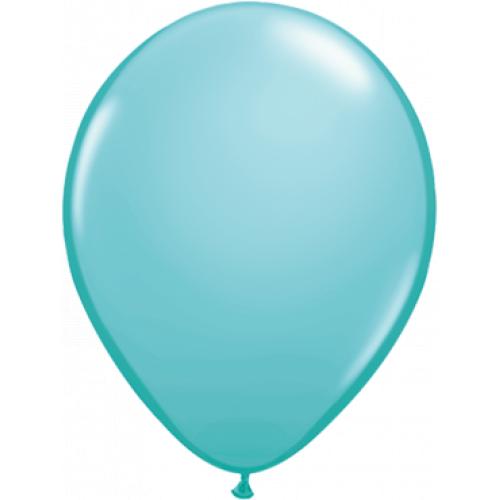 Fashion Caribbean Blue Latex Round 11in 27.5cm