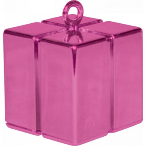 Magenta Gift Box Weight 110g 62mm Qualatex