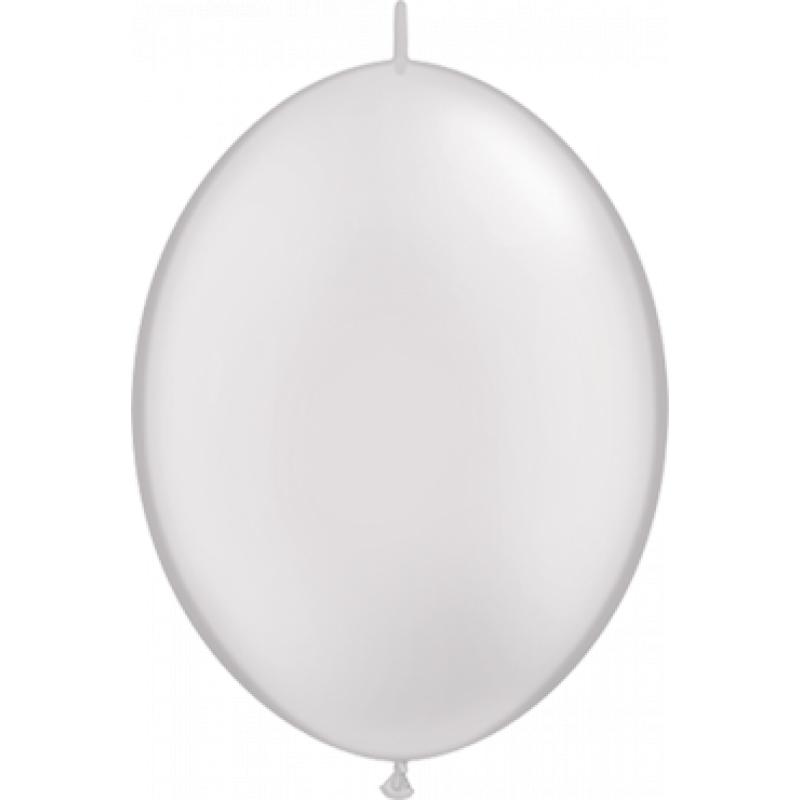 Qualatex Quick Link Pearl White QuickLink 12in 30cm