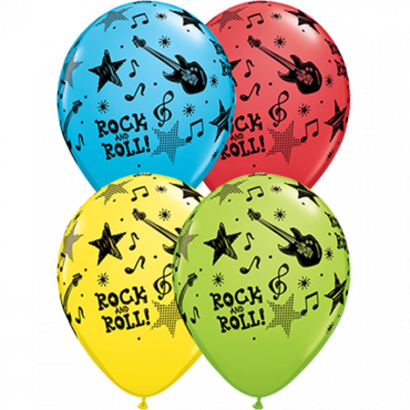 Rock and Roll Stars Standard Red, Standard Yellow, Fashion Robins Egg Blue and Fashion Lime Green